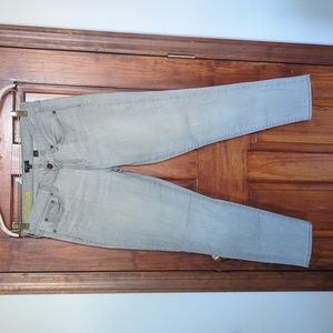 J. Crew Factory toothpick stretch jeans